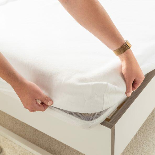 Protège-matelas, 2 pers.