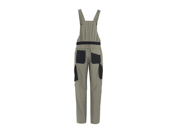 Parkside Men's Grey Work Dungarees
