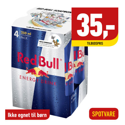 RED BULL 
 Energidrik