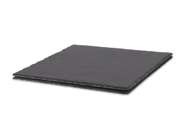 Schiefer-Servierplatten oder Untersetzer