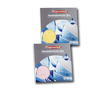 Lingettes de nettoyage éco SUPRAWISCH(R)