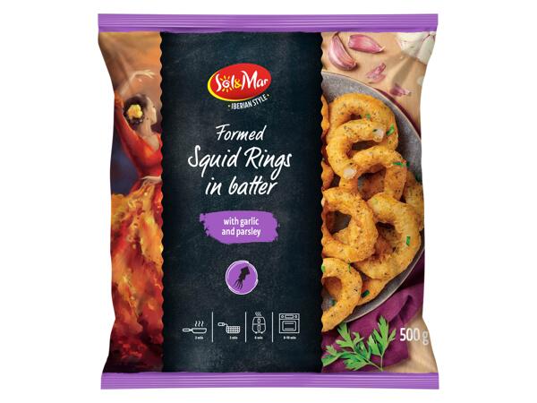 Squid Rings with Garlic