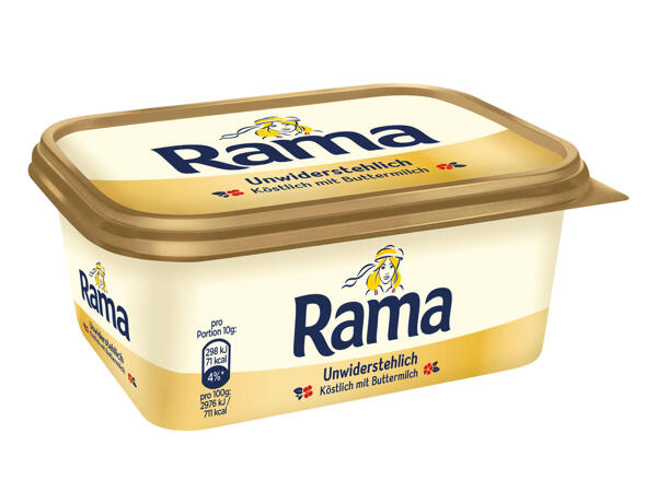Rama Pflanzenmargarine Unwiderstehlich