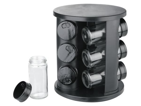 Spice rack carousel, 10 pieces