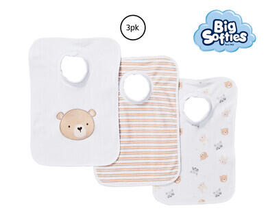 Big Softies Infant Bibs 3pk