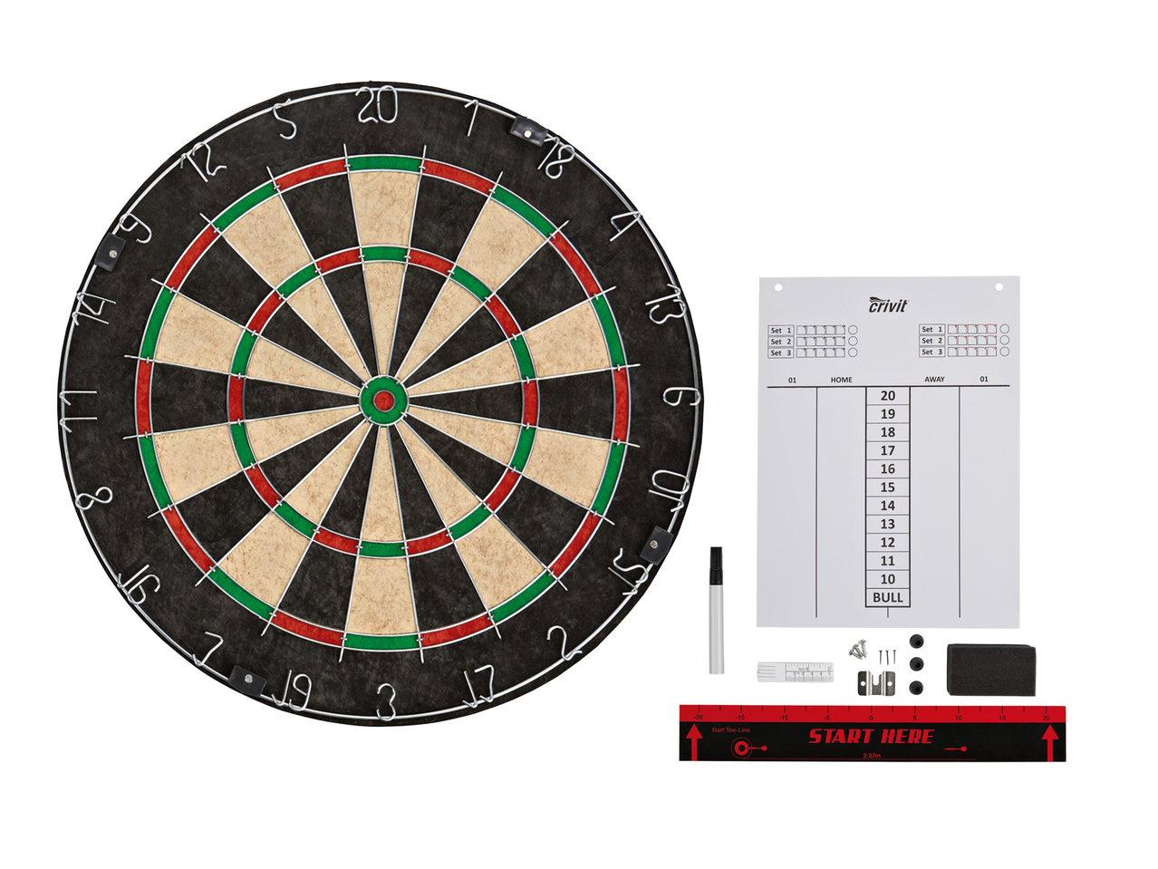 CRIVIT(R) Dartskive