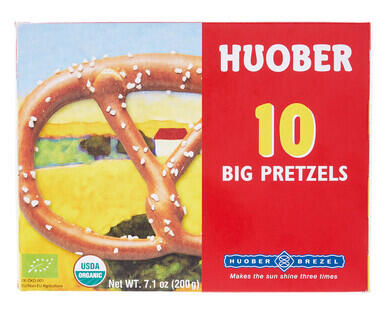 Huober Giant Pretzels 10pk/200g