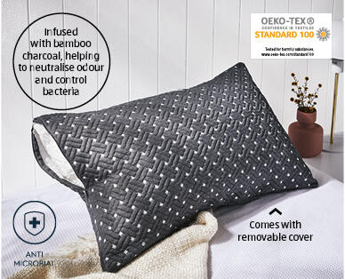 Bamboo Charcoal Pillow Protector