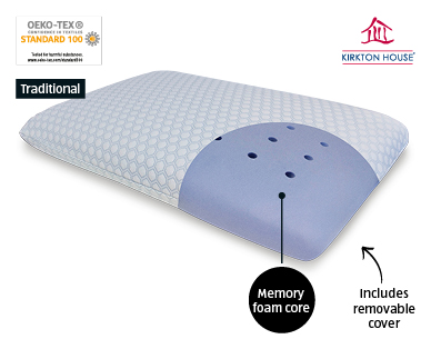 Ventilated Gel Infused Memory Foam Pillow Assortment