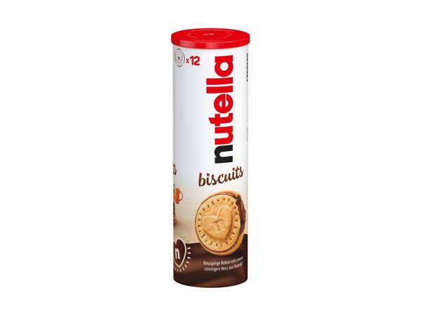 Biscuits Nutella, pack de 12