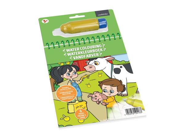 Crelando Water Colouring Book - 2 piece set