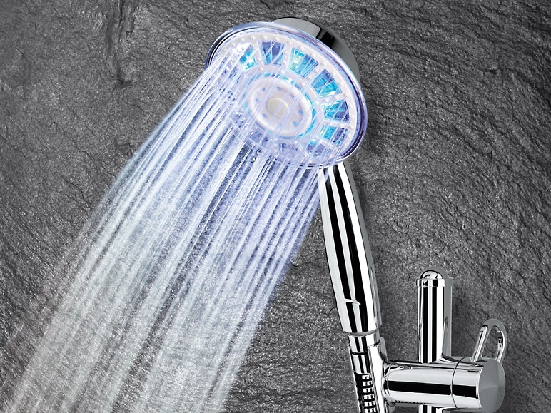 Pommeau de douche lumineux