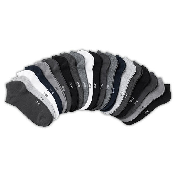 Sneakersocken 20 Paar