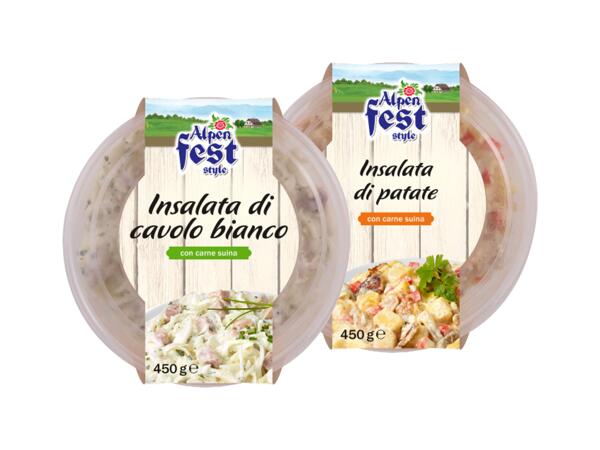 Potato Salad or white Cabbage Salad