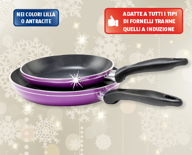 Set di padelle, 2 pezzi KITCHENWARE