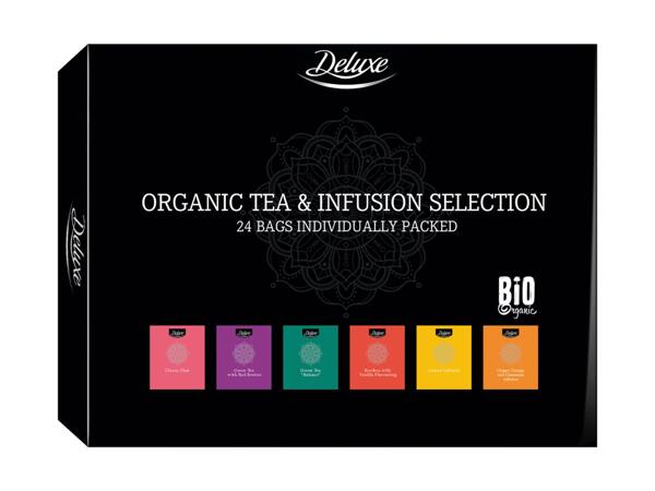 Collection d'infusions bio en boîte
