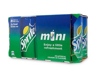 Sprite Mini Cans 8x200ml