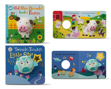 Little Learner Finger Puppet Board Book