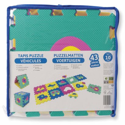 Tapis puzzle, 10 pcs
