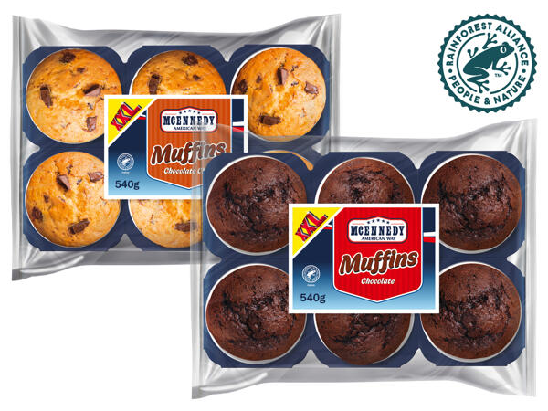 Muffins mit Schokostückchen