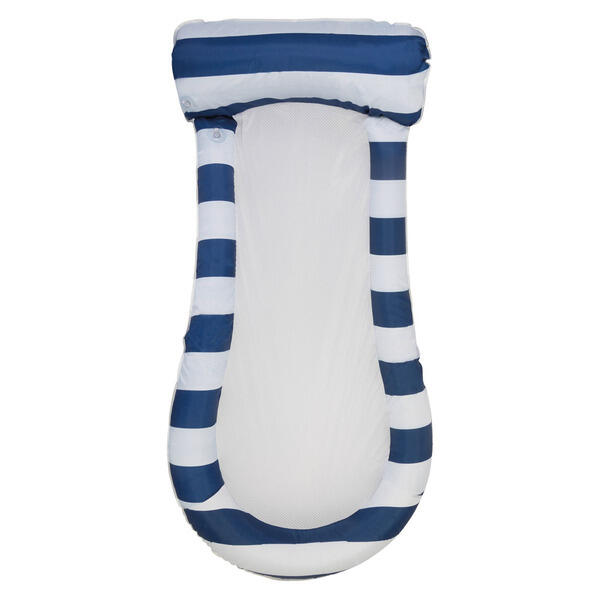 Crane Blue Stripes Pool Lounger