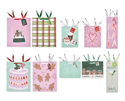 Merry Moments 10pk Gift Bag Set