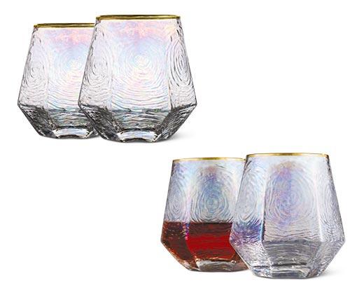 Crofton 
 Hammered Wine or Champagne Glasses