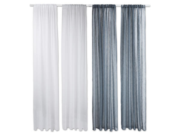 MERADISO(R) Vorhangschal-Set, 2-teilig