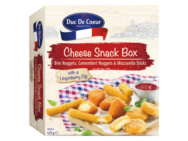 Panerade ostsnacks