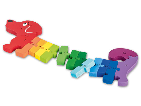Holz-Puzzle Lernspiel