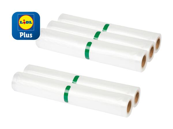 Rouleaux de film pour appareil de mise sous vide