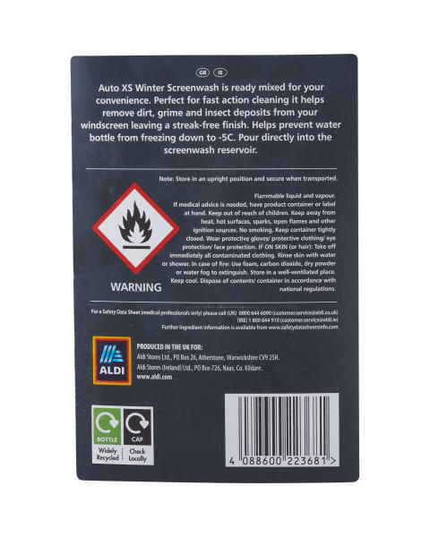 Auto Xs Winter Screen Wash