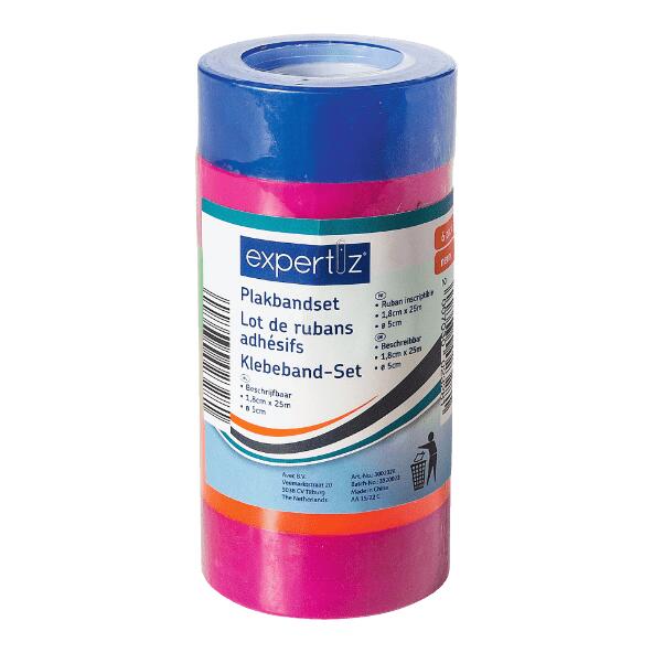 EXPERTIZ(R) Plakbandenset, 6 st.