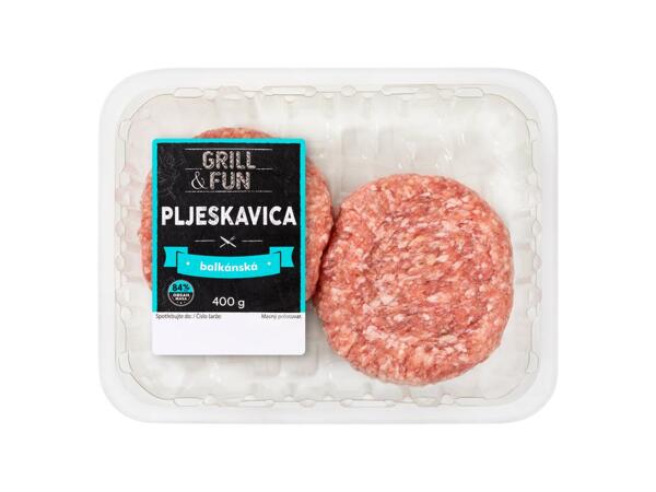 ČEVAPČIČI / ČEVAPČIČI S GOUDOU / PLJESKAVICA