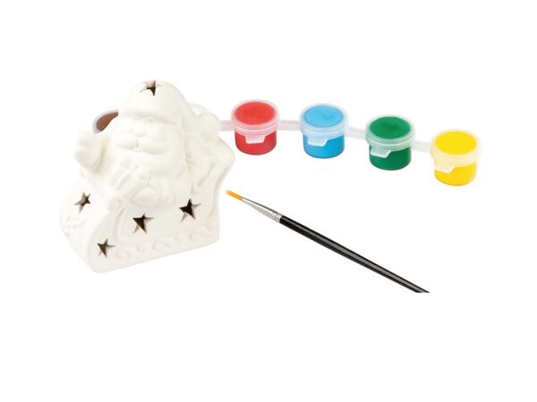 Paint Your Own Ceramic LED Christmas Figure