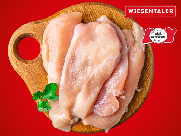 Frische Maishendl Minutenschnitzel