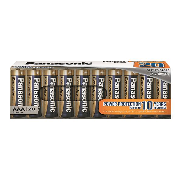 PANASONIC(R) 				Piles, 20 pcs