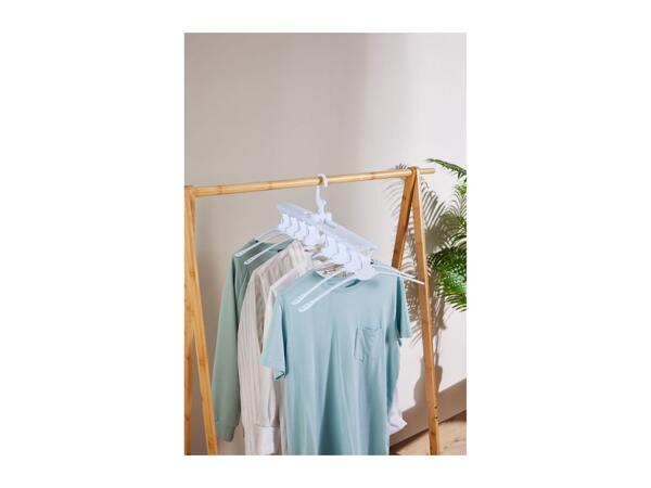 Livarno Home Space-Saving Coat Hanger/​24 Peg Airer