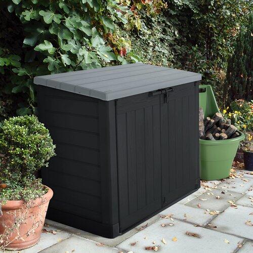 KETER KST Coffre Store it out MAX, noir/gris