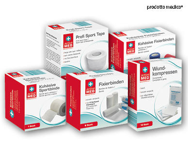ACTIVE MED Bende/Compresse di garza per ferite