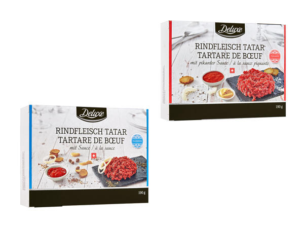 Tartare de bœuf