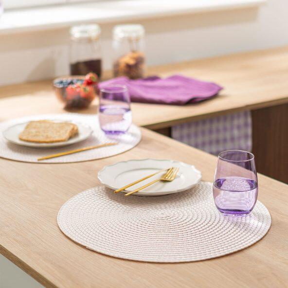 HOME CREATION(R) 				Geflochtene Tischsets, 4 St.