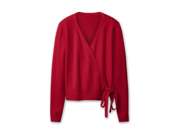 Damen Strickpullover/Wickelcardigan