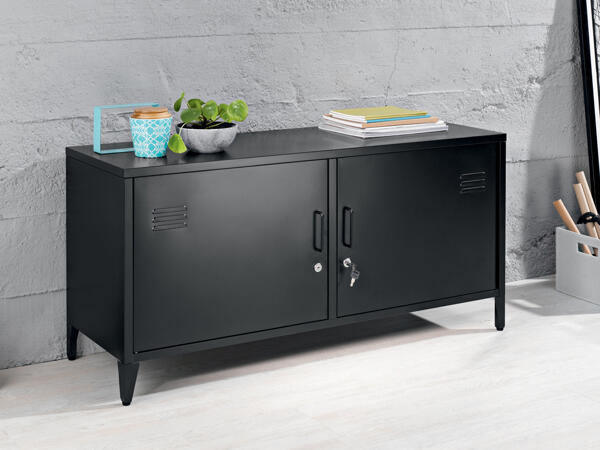 Metal Locker Sideboard
