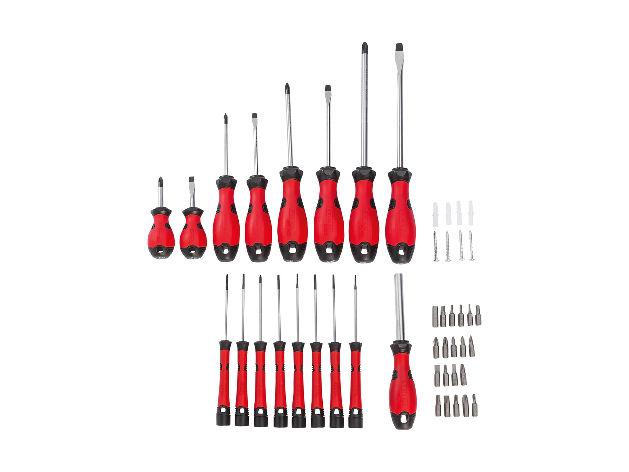 Set d'embouts et de tournevis, 37 pièces