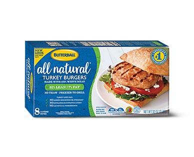 Butterball All White Meat Turkey Burgers