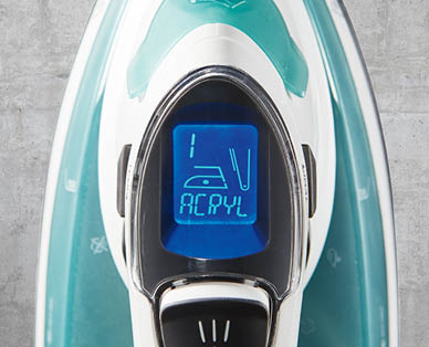 Steam Iron With LCD Display