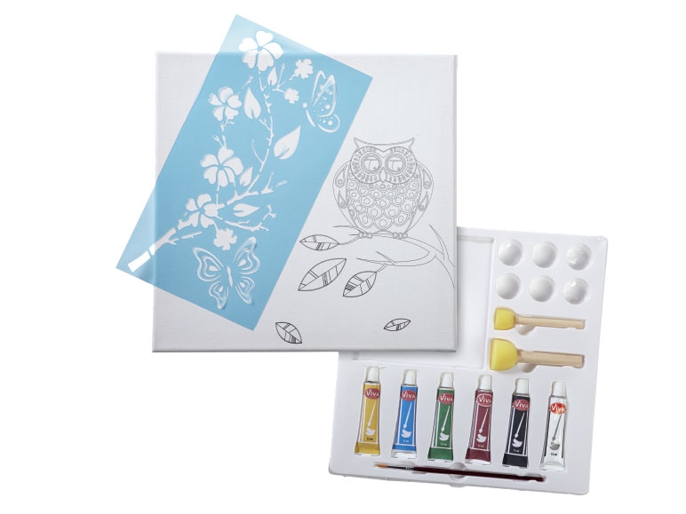 VIVA DECOR Canvas Kit with Stencil