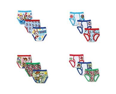 Girls' 4-Pack or Boys' 3-Pack Underwear
