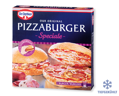 DR. OETKER Pizzaburger Speciale
